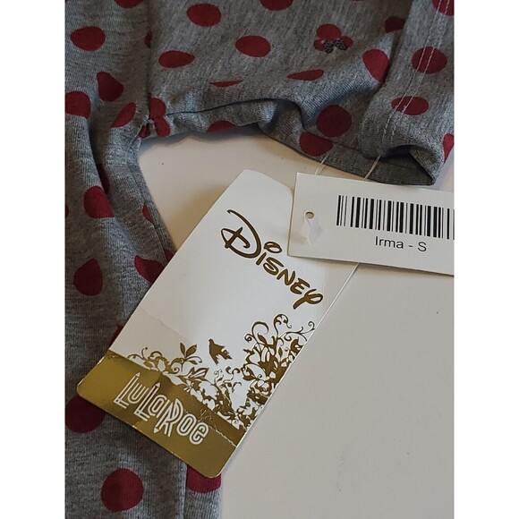 Women's Tunic Small Minnie Mouse Polka Dot Print Oversized Lightweight Pullover - Picture 3 of 8